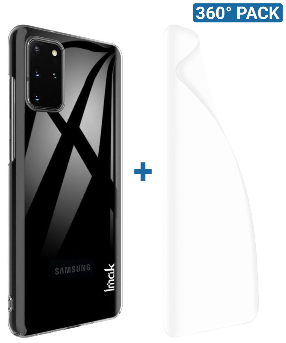 IMAK Crystal II Pro Samsung Galaxy S20 Plus Hoesje met Screenprotector afbeelding 1