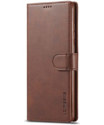 Samsung Galaxy S20 Retro Book Case Portemonnee Hoesje Bruin Hoesjes
