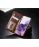 Samsung Galaxy S20 Retro Book Case Portemonnee Hoesje Bruin