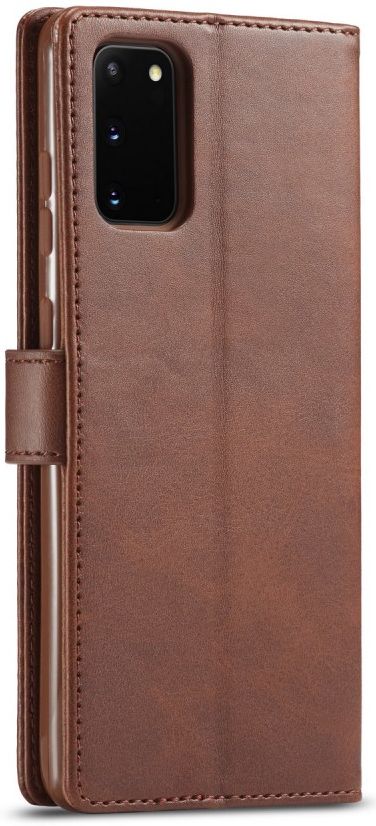 Samsung Galaxy S20 Retro Book Case Portemonnee Hoesje Bruin afbeelding 5