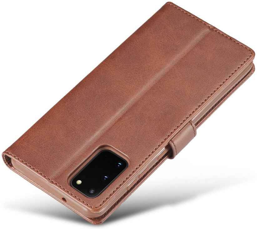 Samsung Galaxy S20 Retro Book Case Portemonnee Hoesje Bruin afbeelding 7