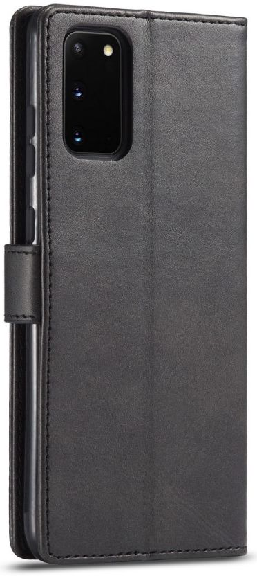 Samsung Galaxy S20 Retro Book Case Portemonnee Hoesje Zwart afbeelding 4