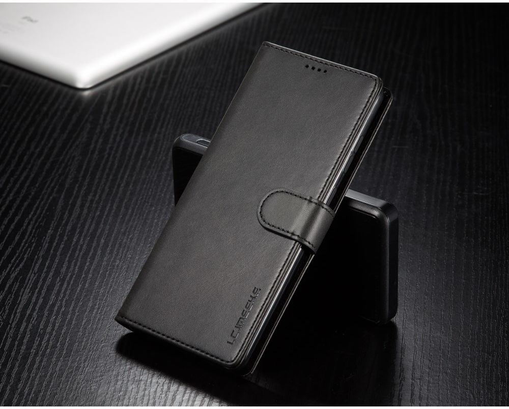Samsung Galaxy S20 Retro Book Case Portemonnee Hoesje Zwart afbeelding 5