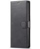 Samsung Galaxy S20 Plus Retro Book Case Portemonnee Hoesje Zwart