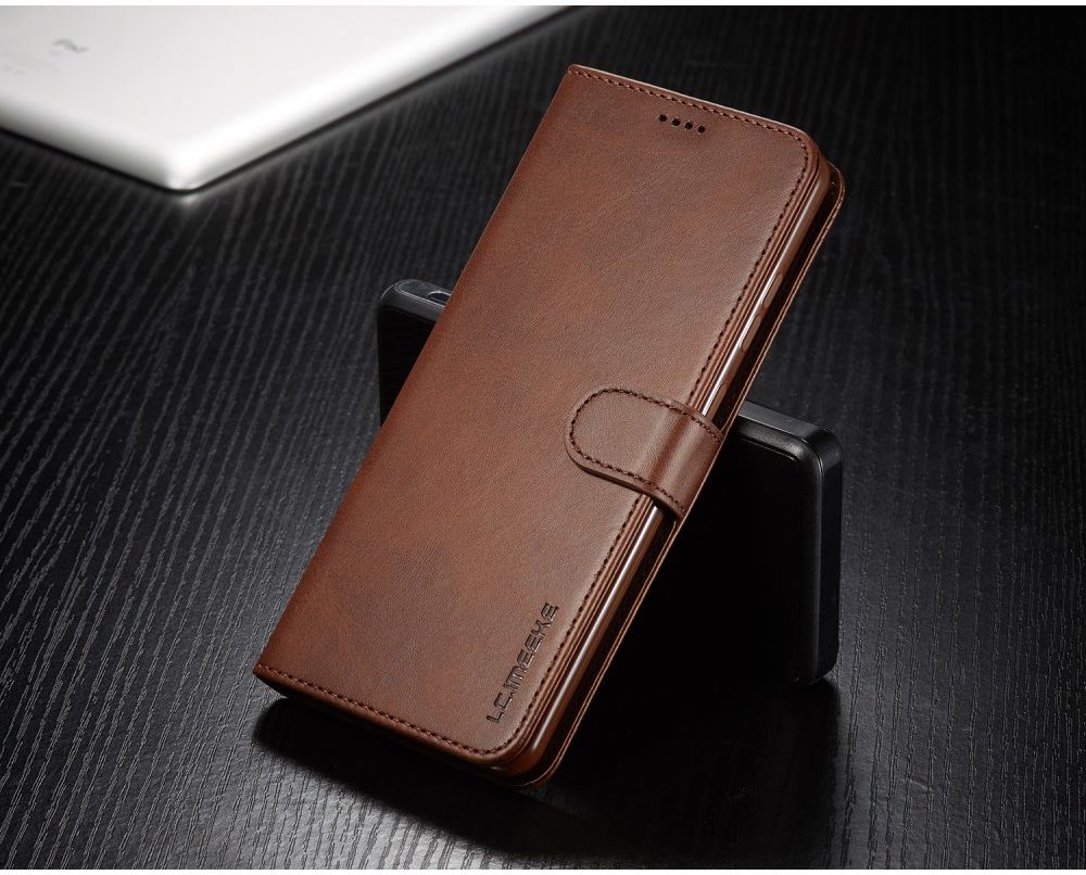 Samsung Galaxy S20 Ultra Retro Book Case Portemonnee Hoesje Coffee afbeelding 17
