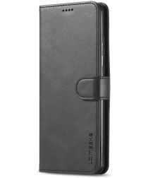 Samsung Galaxy S20 Ultra Retro Book Case Portemonnee Hoesje Zwart