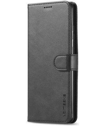 Samsung Galaxy S20 Ultra Retro Book Case Portemonnee Hoesje Zwart Hoesjes