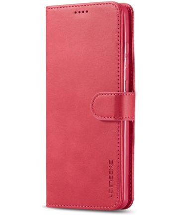 Samsung Galaxy S20 Ultra Retro Book Case Portemonnee Hoesje Roze Hoesjes