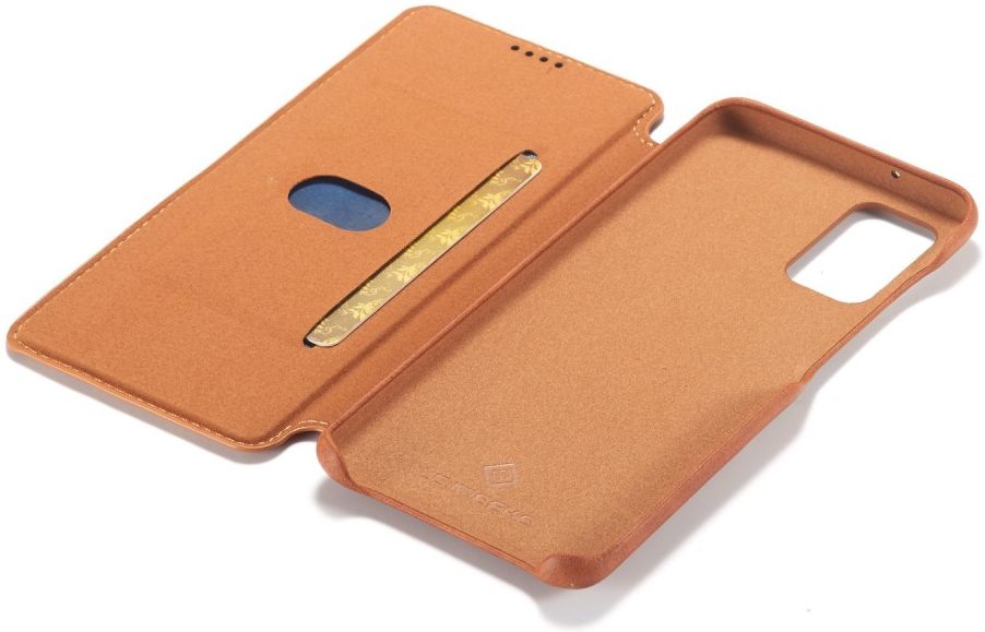 Samsung Galaxy S20 Plus Hoesje Retro Bookcase met Kaarthouder Bruin afbeelding 10