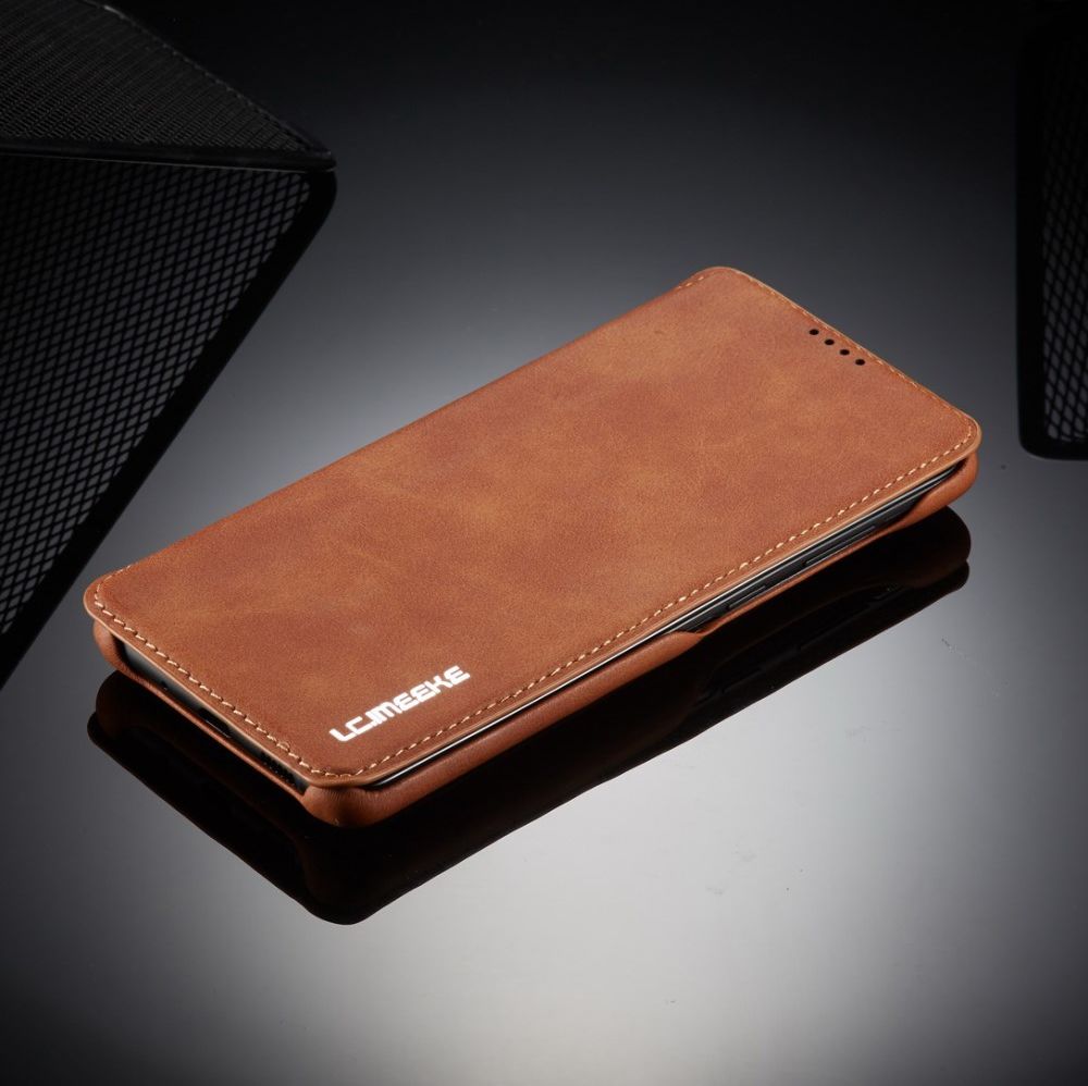 Samsung Galaxy S20 Plus Hoesje Retro Bookcase met Kaarthouder Bruin afbeelding 14