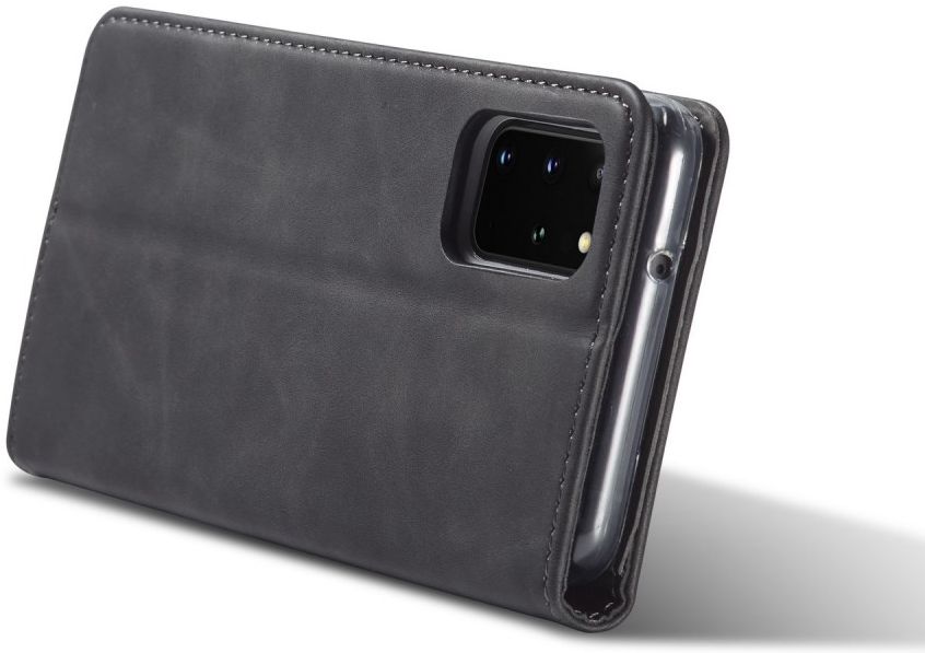 Samsung Galaxy S20 Plus Hoesje Wallet Bookcase Kunstleer Zwart afbeelding 10