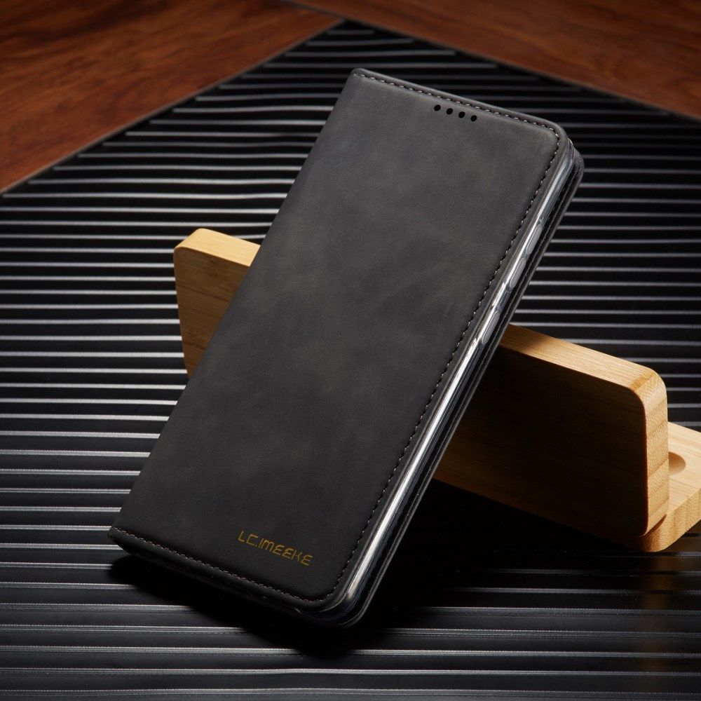 Samsung Galaxy S20 Plus Hoesje Wallet Bookcase Kunstleer Zwart afbeelding 11