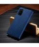 Samsung Galaxy S20 Plus Hoesje Wallet Bookcase Kunstleer Blauw