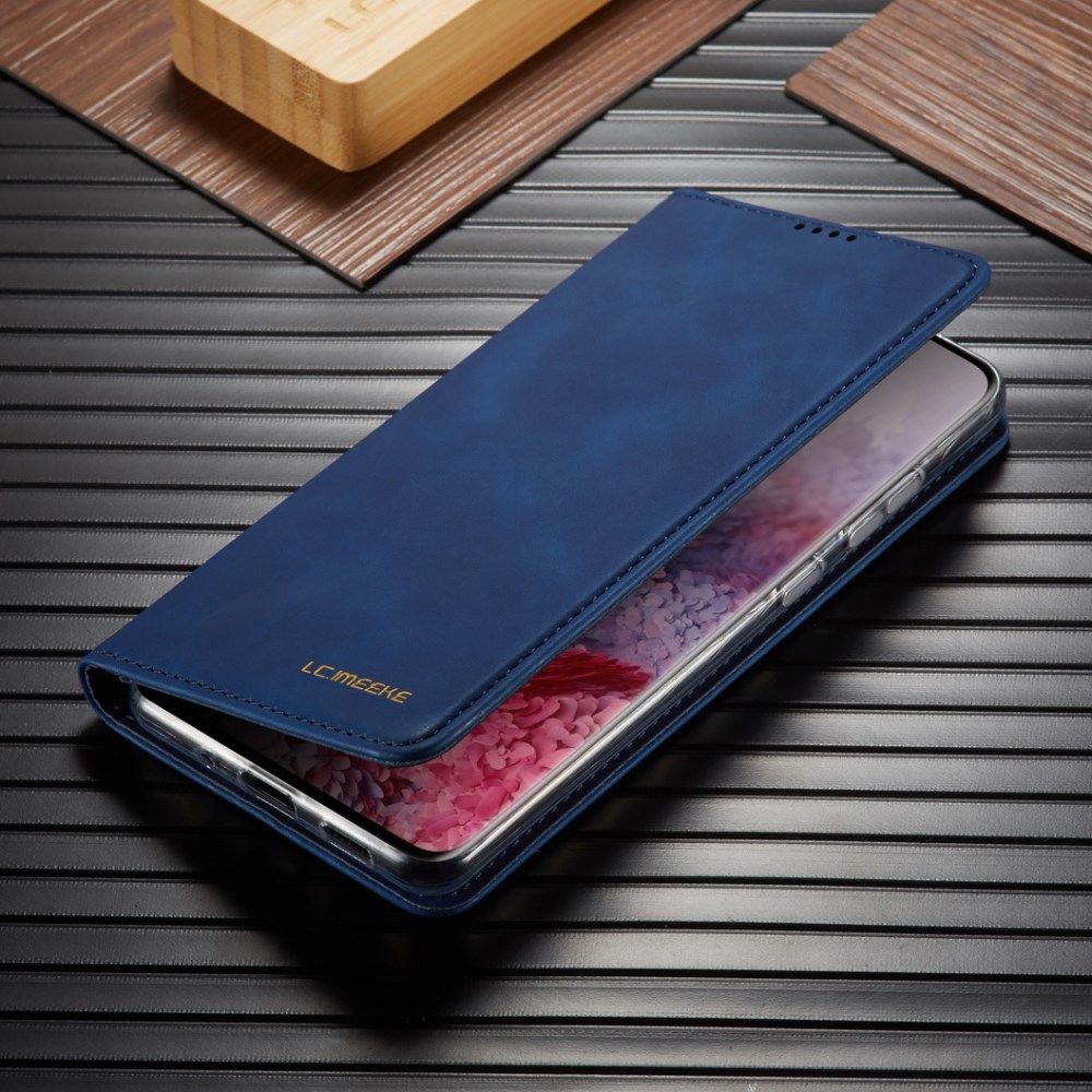 Samsung Galaxy S20 Plus Hoesje Wallet Bookcase Kunstleer Blauw afbeelding 12