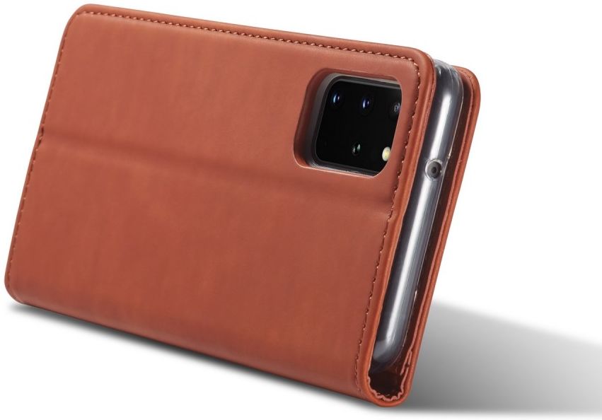Samsung Galaxy S20 Plus Hoesje Wallet Bookcase Kunstleer Bruin afbeelding 10
