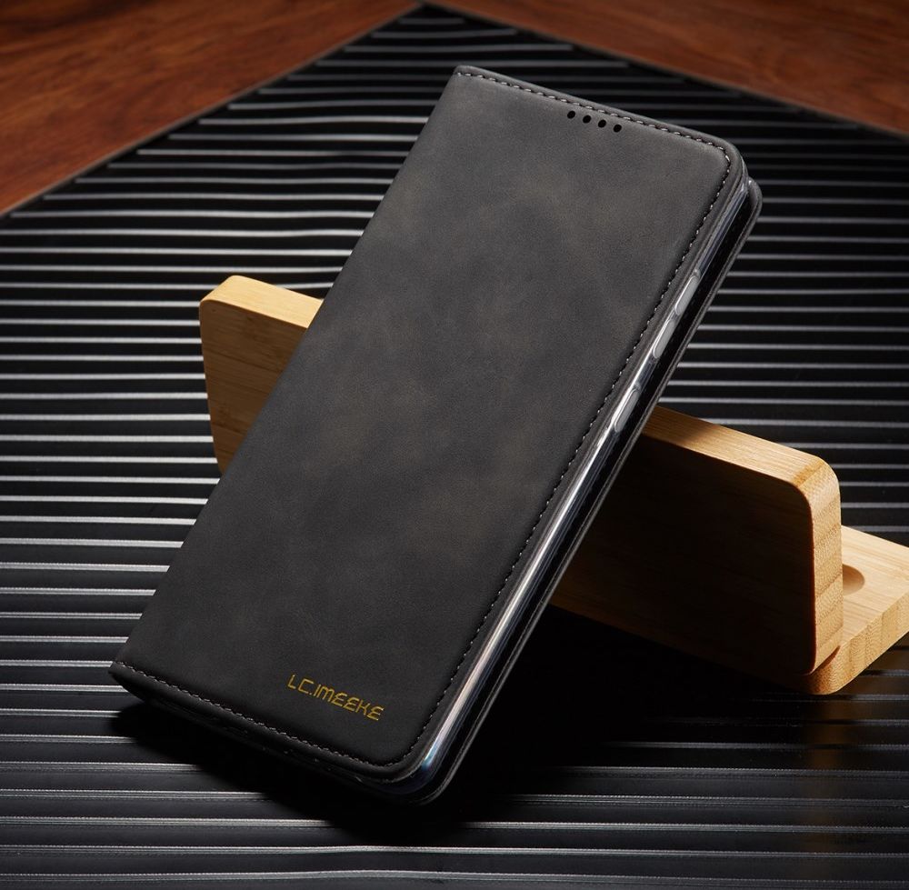 Samsung Galaxy S20 Ultra Hoesje Wallet Bookcase Kunstleer Zwart afbeelding 11