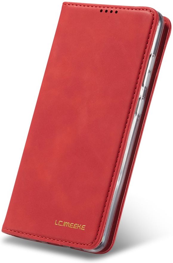 Samsung Galaxy S20 Ultra Hoesje Wallet Bookcase Kunstleer Rood afbeelding 5