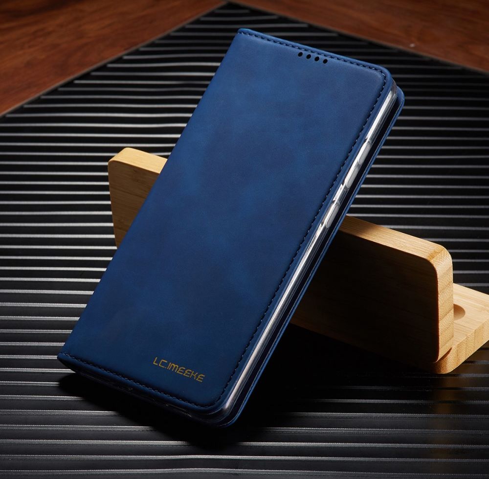 Samsung Galaxy S20 Ultra Hoesje Wallet Bookcase Kunstleer Blauw afbeelding 10