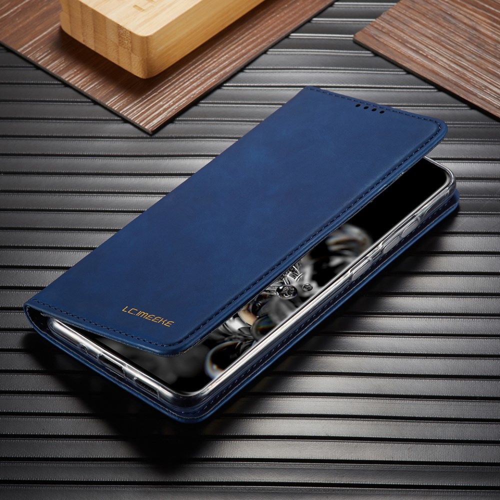 Samsung Galaxy S20 Ultra Hoesje Wallet Bookcase Kunstleer Blauw afbeelding 12