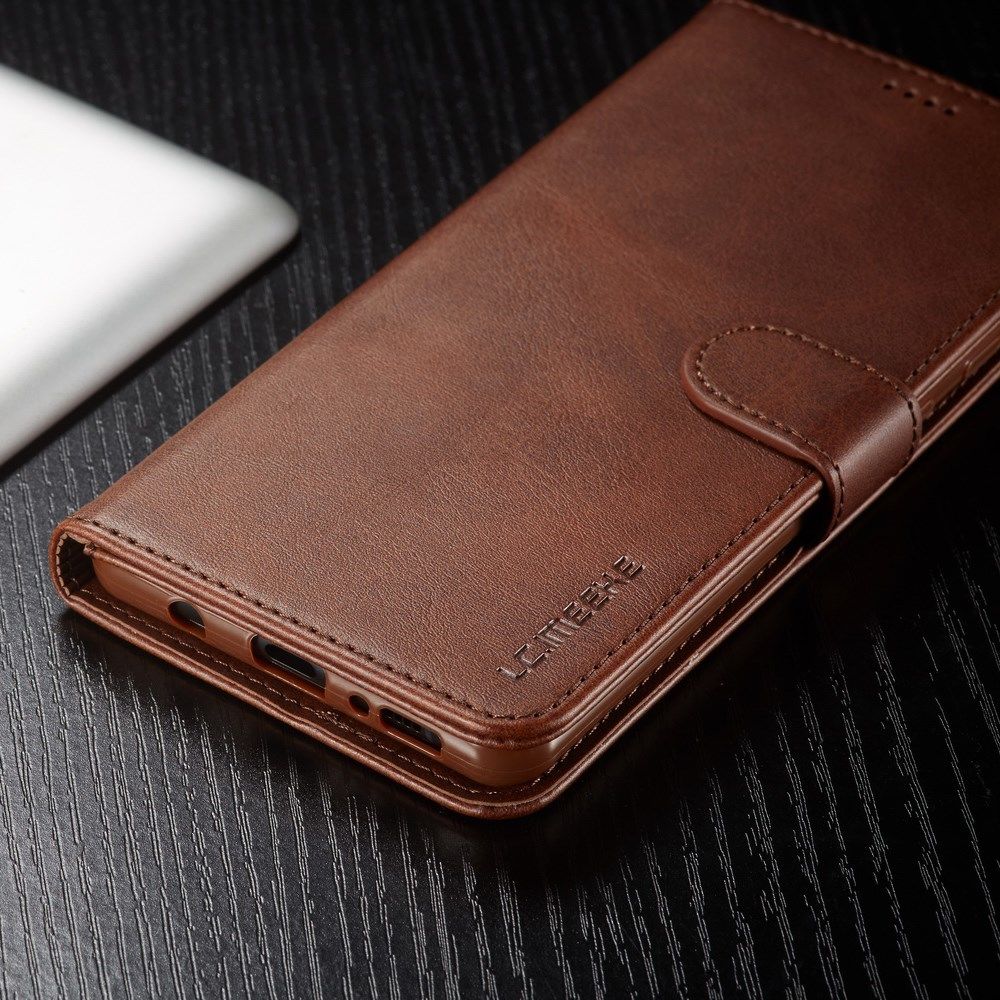 Samsung Galaxy A51 Retro Book Case Portemonnee Hoesje Coffee afbeelding 7