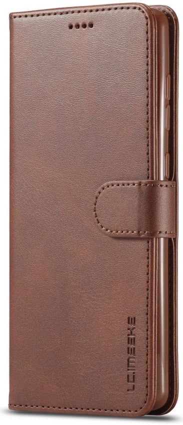 Samsung Galaxy A51 Retro Book Case Portemonnee Hoesje Coffee afbeelding 1