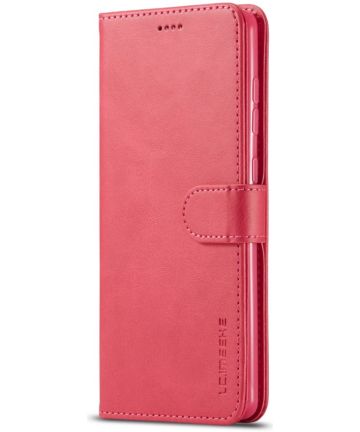 Samsung Galaxy A51 Retro Book Case Portemonnee Hoesje Roze Hoesjes