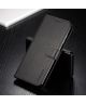 Samsung Galaxy A71 Retro Book Case Portemonnee Hoesje Zwart