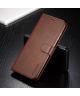 Samsung Galaxy A71 Retro Book Case Portemonnee Hoesje Zwart