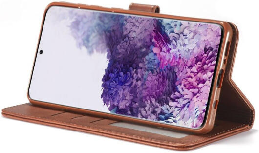 Samsung Galaxy A71 Retro Book Case Portemonnee Hoesje Zwart afbeelding 5