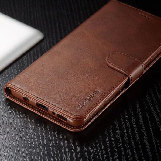 Samsung Galaxy A71 Retro Book Case Portemonnee Hoesje Zwart afbeelding 9