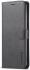 Samsung Galaxy A71 Retro Book Case Portemonnee Hoesje Zwart afbeelding 2