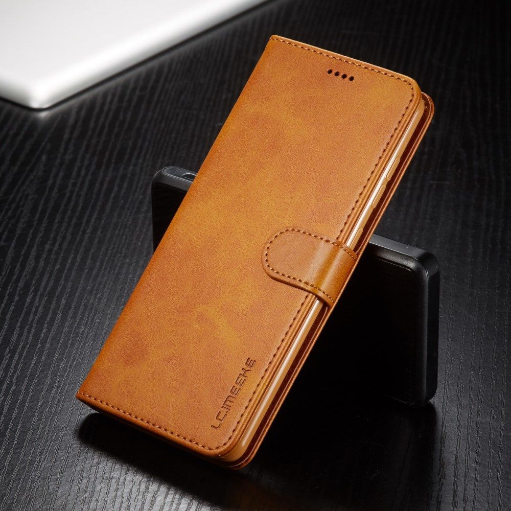 Samsung Galaxy A71 Retro Book Case Portemonnee Hoesje Bruin afbeelding 4