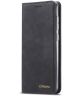 Samsung Galaxy A71 Hoesje Wallet Bookcase Kunstleer Zwart