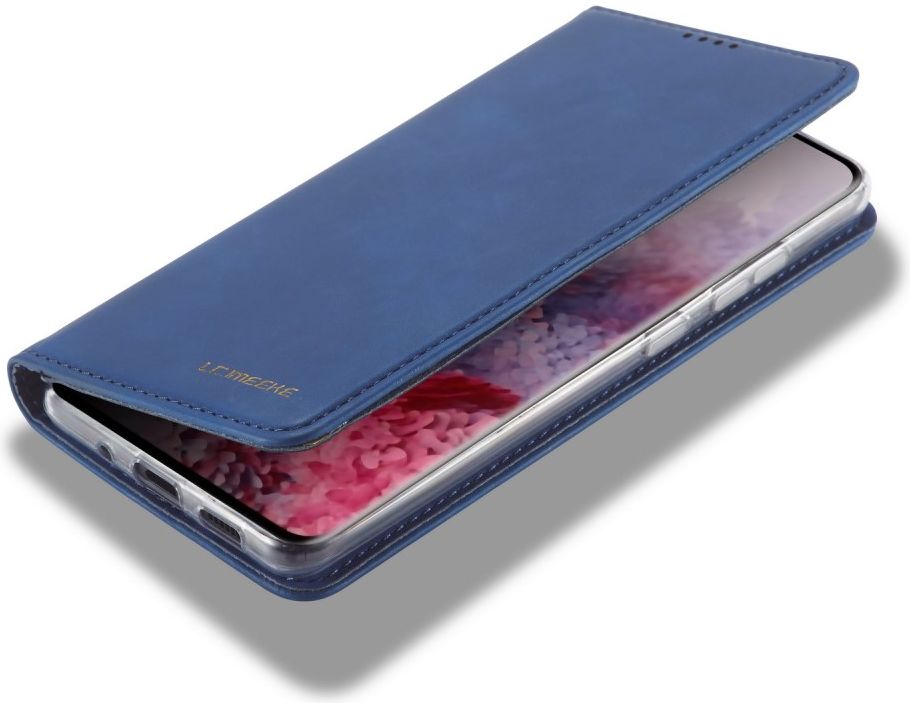 Samsung Galaxy S20 Hoesje Wallet Bookcase Kunstleer Blauw afbeelding 3