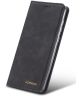 Samsung Galaxy A51 Hoesje Wallet Bookcase Kunstleer Zwart