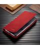 Samsung Galaxy A51 Hoesje Wallet Bookcase Kunstleer Rood
