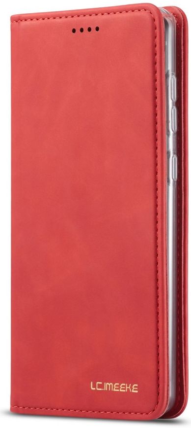 Samsung Galaxy A51 Hoesje Wallet Bookcase Kunstleer Rood afbeelding 5