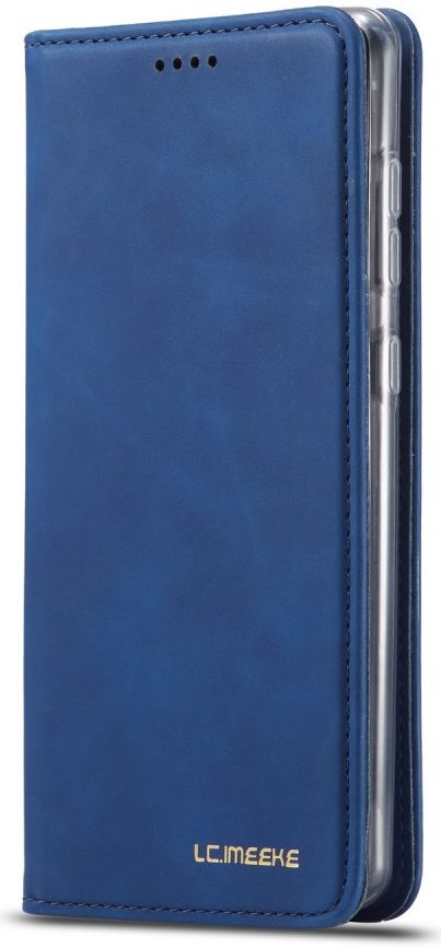 Samsung Galaxy A51 Hoesje Wallet Bookcase Kunstleer Blauw afbeelding 5