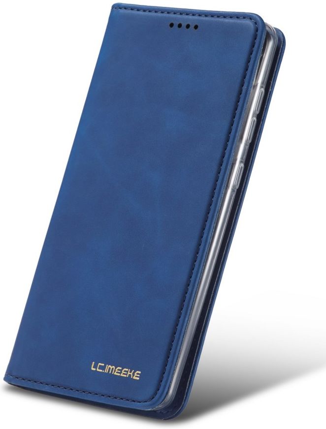 Samsung Galaxy A51 Hoesje Wallet Bookcase Kunstleer Blauw afbeelding 6