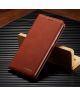 Samsung Galaxy A51 Hoesje Wallet Bookcase Kunstleer Bruin