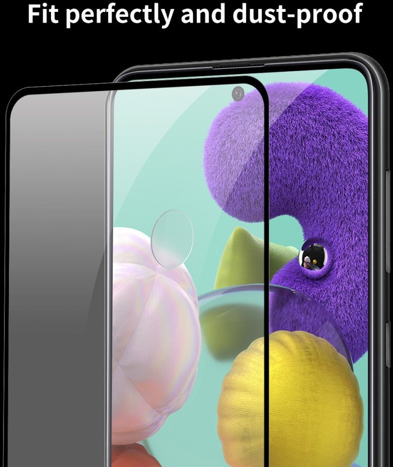 Samsung Galaxy A51 Tempered  Glass Screen Protector afbeelding 8
