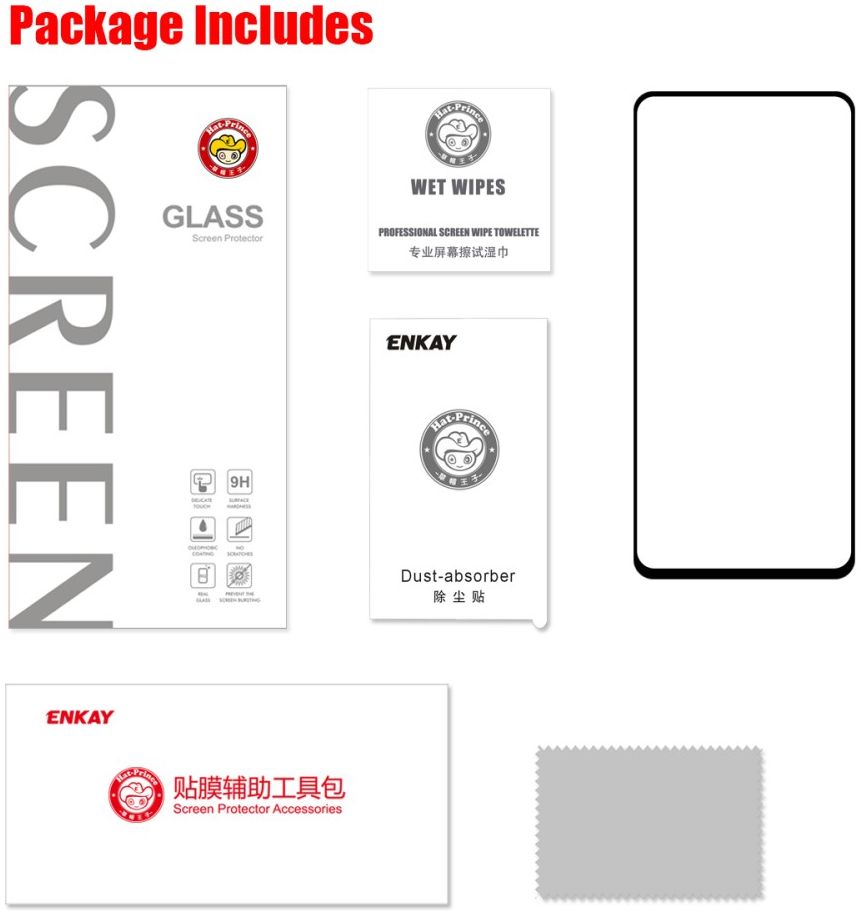 Samsung Galaxy A51 Tempered  Glass Screen Protector afbeelding 12