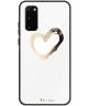 Samsung Galaxy S20 Hoesje Printing Glass White/For Love