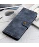 Samsung Galaxy Note 10 Lite Stand Portemonnee Hoesje Blauw