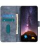 Samsung Galaxy Note 10 Lite Stand Portemonnee Hoesje Blauw