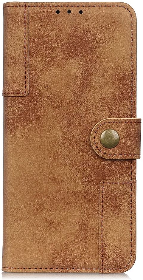 Samsung Galaxy S10 Lite Retro Book Case Bruin afbeelding 1