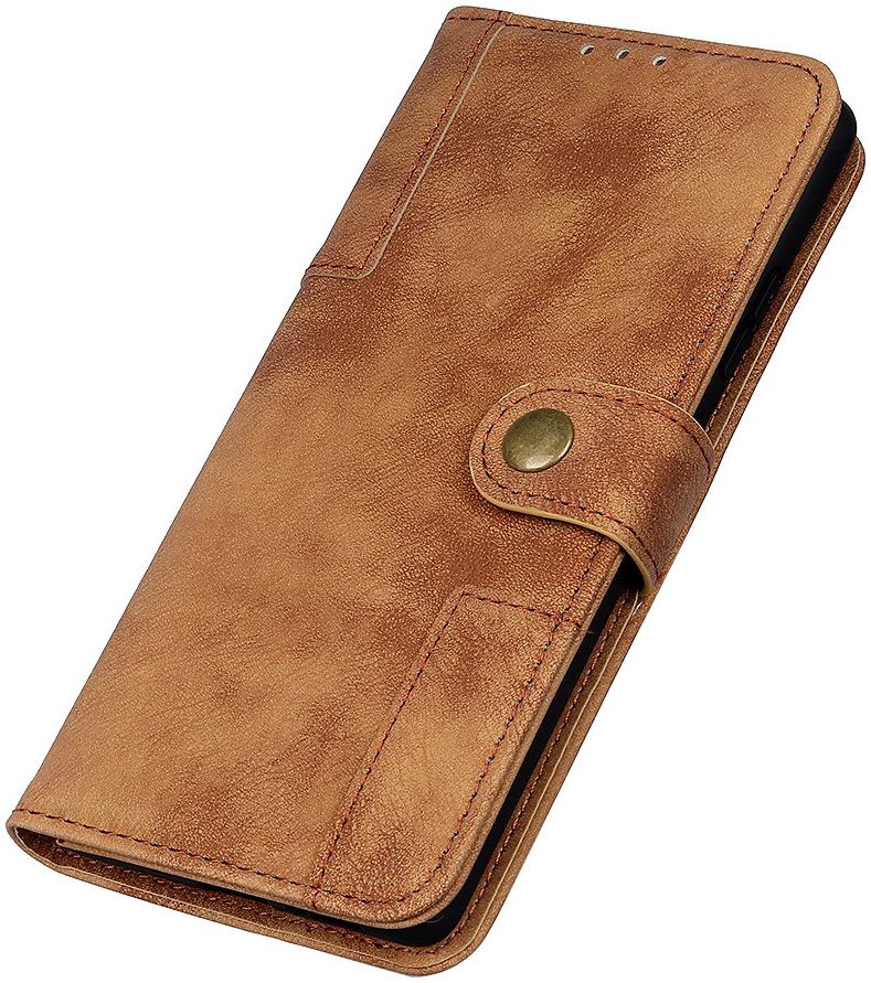 Samsung Galaxy S10 Lite Retro Book Case Bruin afbeelding 7