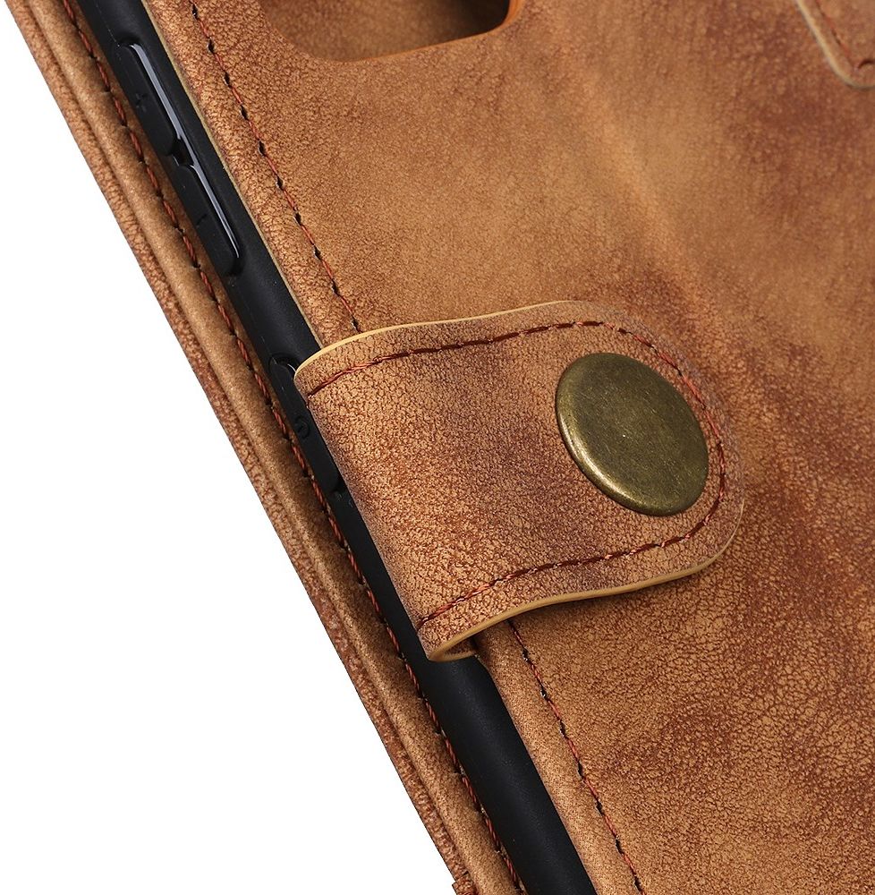 Samsung Galaxy S10 Lite Retro Book Case Bruin afbeelding 8