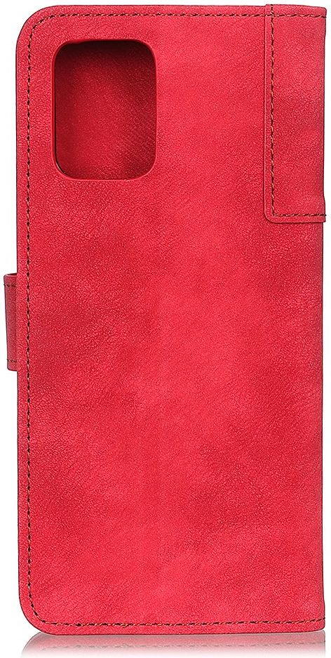 Samsung Galaxy A51 Hoesje Wallet Bookcase Leer Shell Rood afbeelding 9