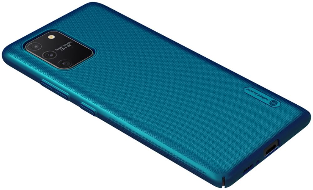 Nillkin Super Frosted Shield Case Samsung Galaxy S10 Lite Blauw afbeelding 2